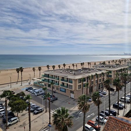 Apartamento Primera Linea De Playa Patacona Valencia Eksteriør billede