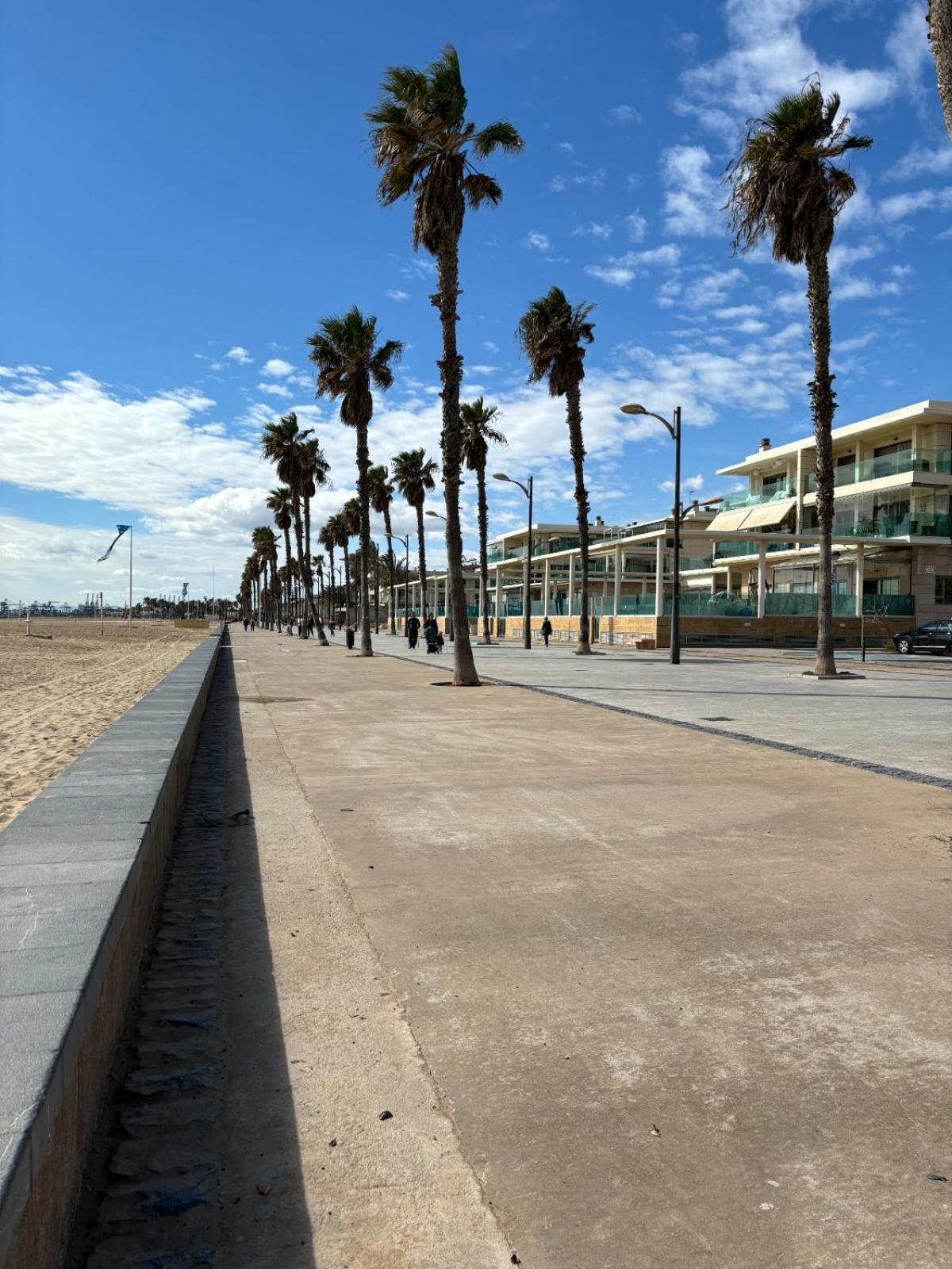Apartamento Primera Linea De Playa Patacona Valencia Eksteriør billede
