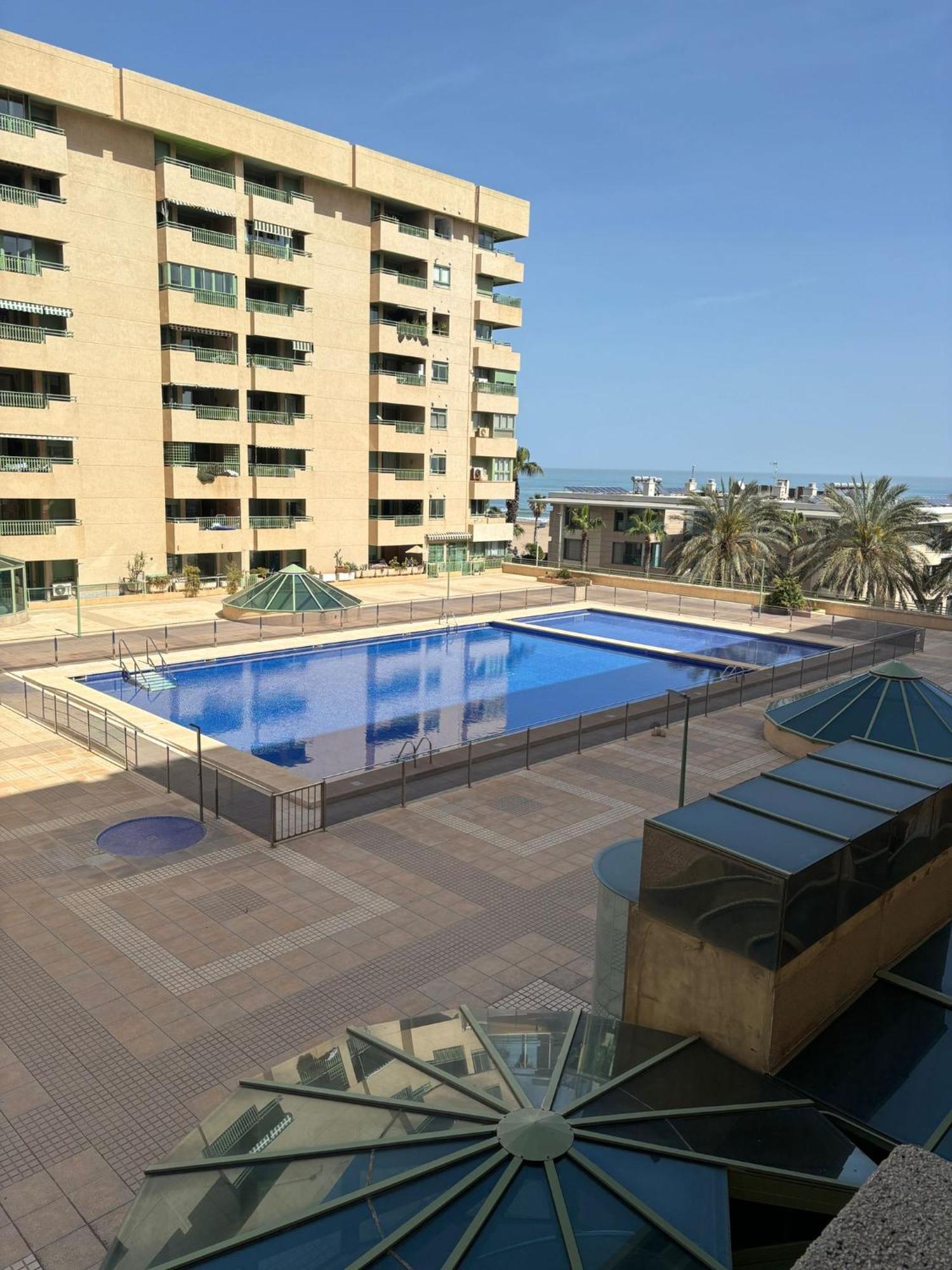 Apartamento Primera Linea De Playa Patacona Valencia Eksteriør billede